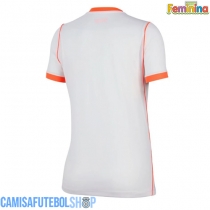 Camisa de time de futebol Países Baixos Replicas 2º Equipamento Feminina Mundo 2026 Manga Curta